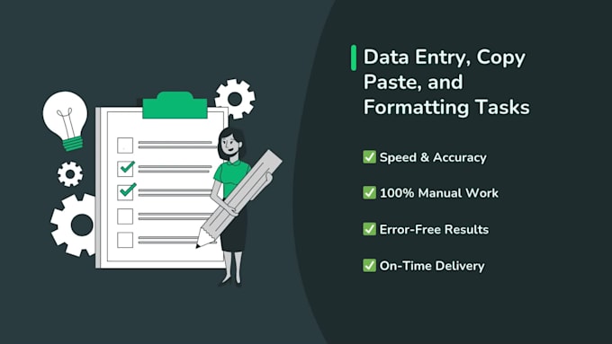 do fast and accurate copy paste data entry for you