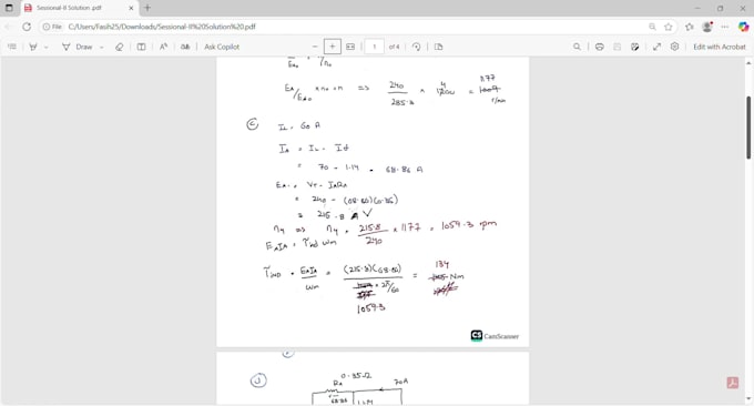 do dc ac machines problems