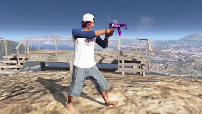 Custom weapon skin gta 5 fivem by Ikbal712 | Fiverr