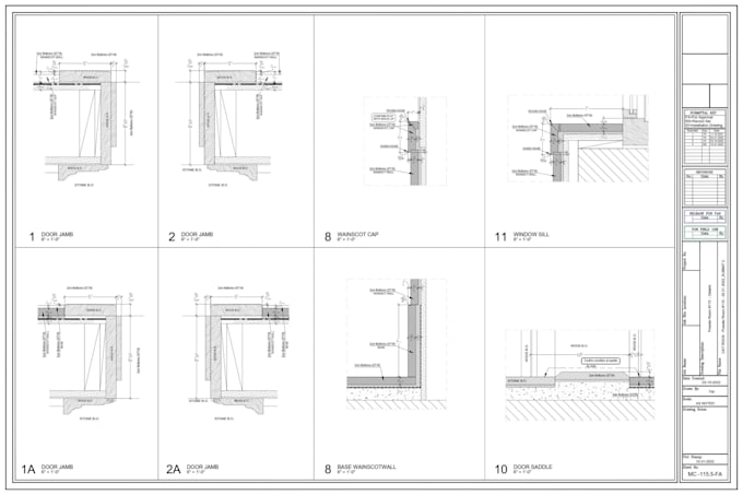 do millwork kitchen cabinet shop drawings vanity etc