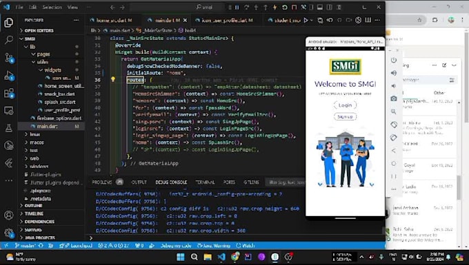 develop a high performance flutter mobile app for android and ios