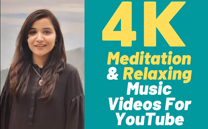 create 4k relaxing meditation nature sleep music videos