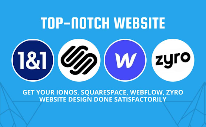design ionos  squarespace webflow zyro  bigcommerce websitewix