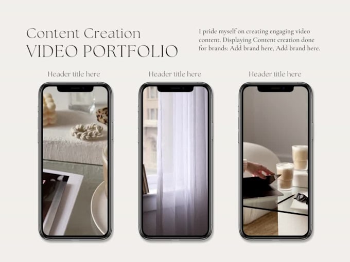 create a ugc creator media kit and ugc portfolio