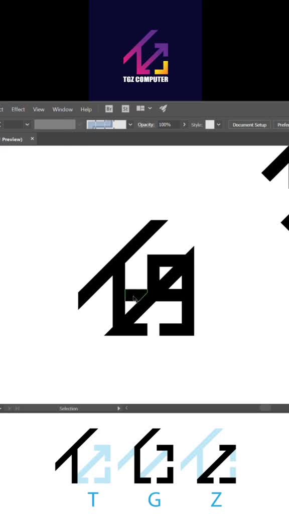 design logo flat simple minimalist