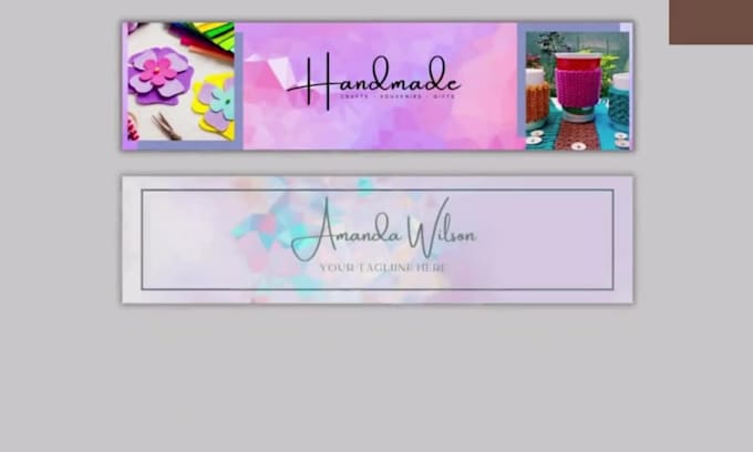 design custom etsy shop banner, etsy shop logo, shopify banners and branding kit