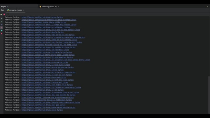 web scraping any web page