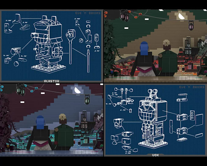 design everything you ask for in lego