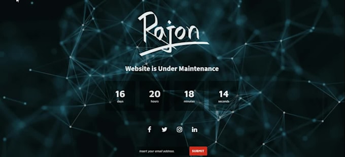 create wordpress coming soon page or under maintenance page