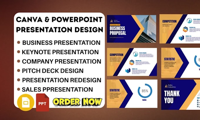 Design presentation template startup presentation revamp powerpoint ...