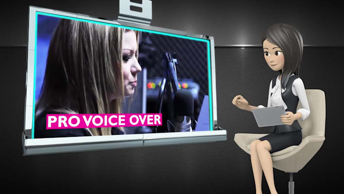 create 3d spokesperson promotional video