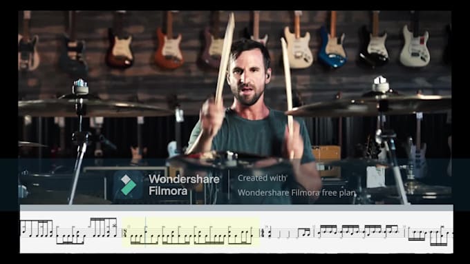 transcribe your songs into a drum tab