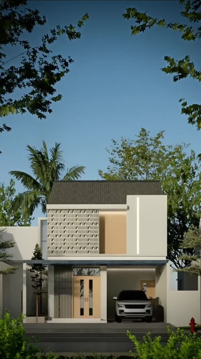 do create concept design for exterior and 3d visualization