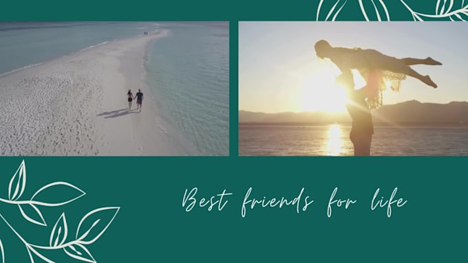 edit dynamic photo collage, wedding slideshow video, photo montage