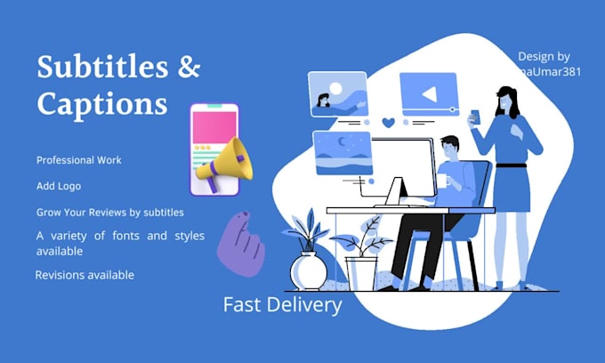 add professional synced subtitles languages and captions