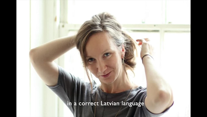 record high quality latvian female voice over