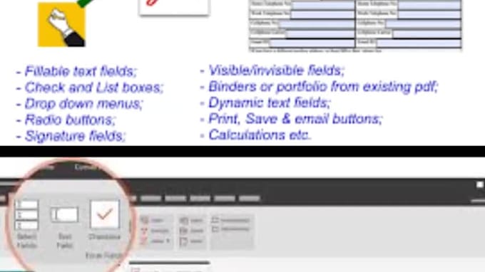 create professional fillable pdf form