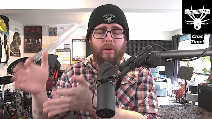 react to your song in a video, say what I think and upload to youtube