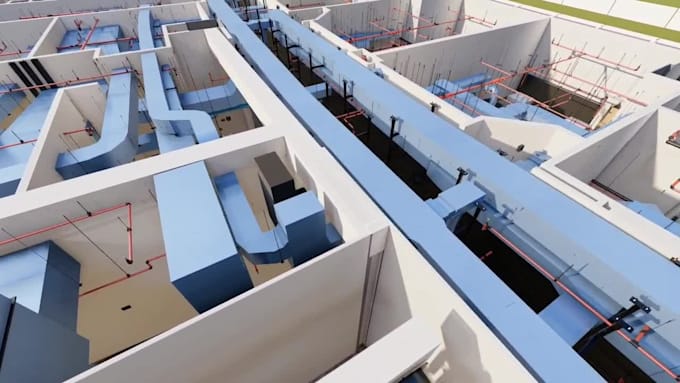 Do bim 3d model in revit and technical calculations related to mep fp ...