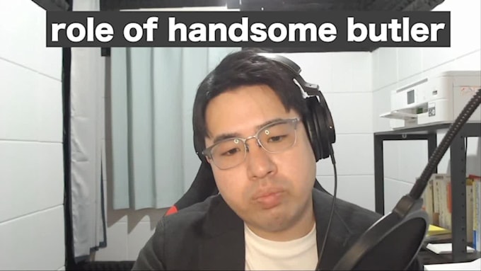 record a male japanese character voice over for your project