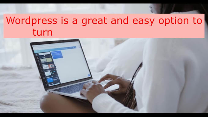 create a responsive and attractive wordpress website or blog