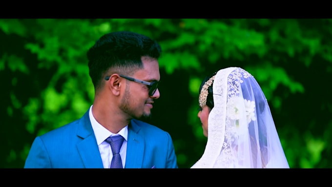 create cinematic wedding trailer, teaser video edit HD, 4k