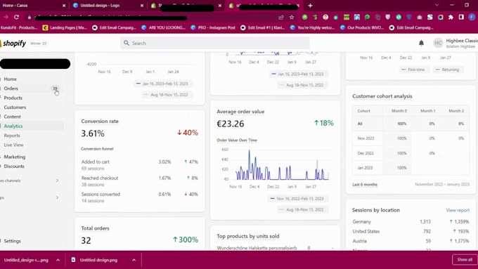 Hot Review! I will develop and design shopify dropshipping store or shopify website  for $90