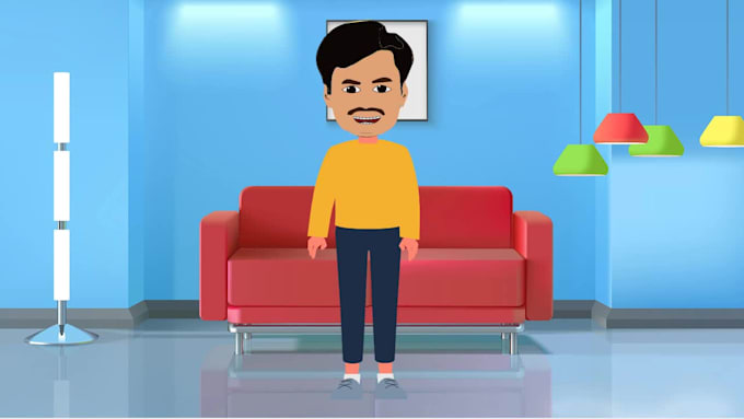 make 2d character animation from your character using character animator  moho