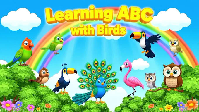 do 3d , 2d monetizable kids learning videos