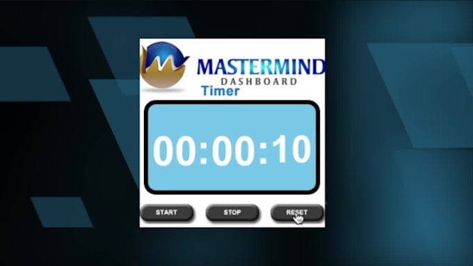 create a customized stopwatch timer