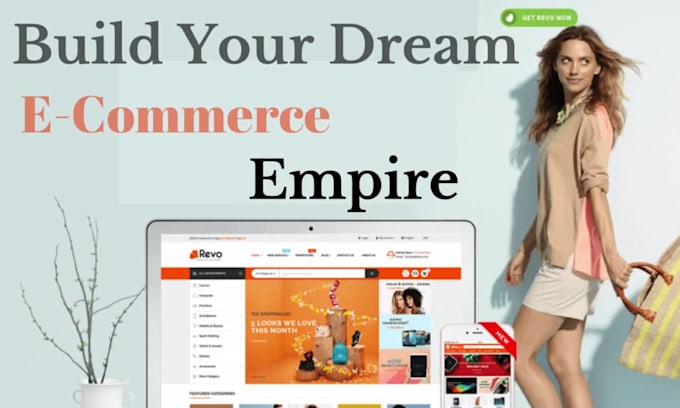 develop wordpress ecommerce website using woocommerce