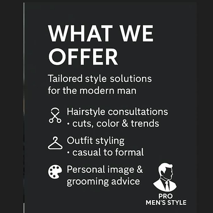 be your personal stylist for events and pro meetings