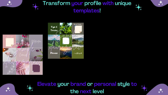 design templates for ig that represents your personality