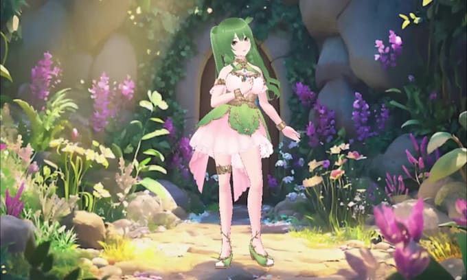create vroid 3d models for vtuber, anime and 3d rigging