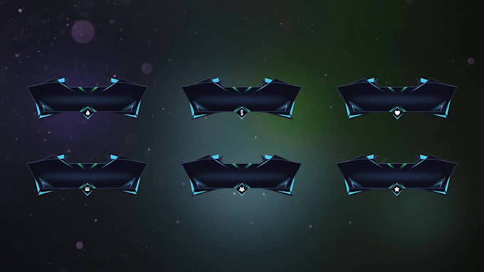 design an animated stream overlay for kick, twitch, youtube