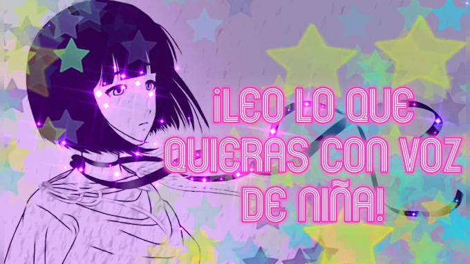 record a young girl voice over in neutral spanish