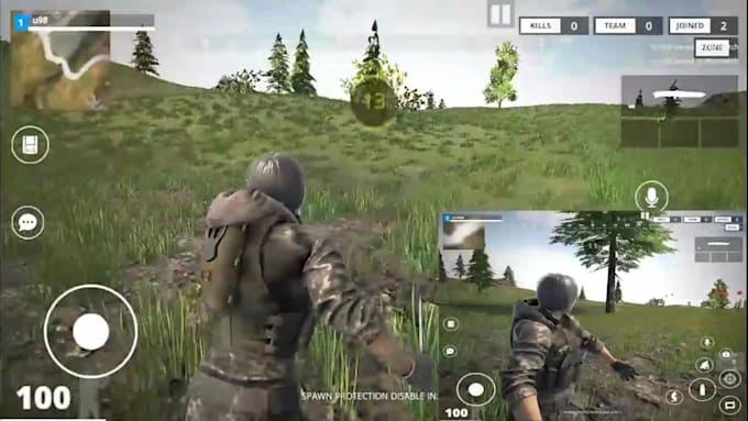 develop battle royale games like cod,free fire