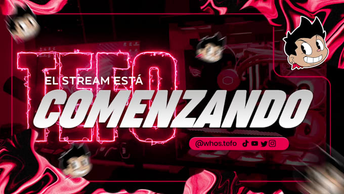 create an amazing stream pack for kick or twitch