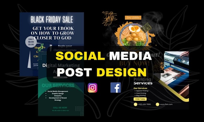 Design eye catching social media posts by Angela_71 | Fiverr