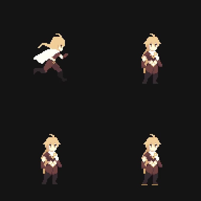 make pixel animation sprite or design for you or your game