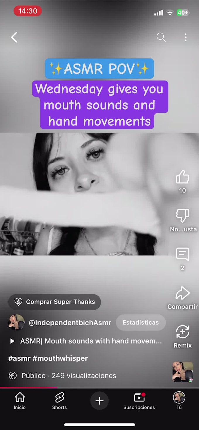 create relaxing personalized asmr videos