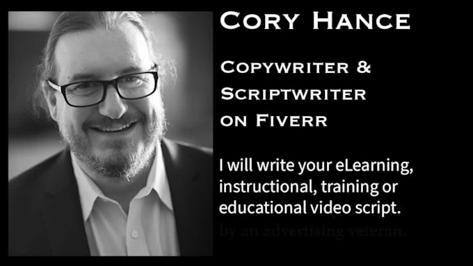 write your elearning or training video script