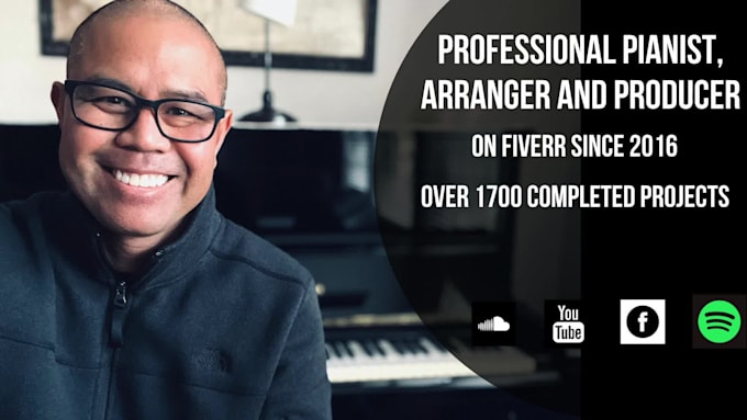 professionally record piano or keyboards for your song