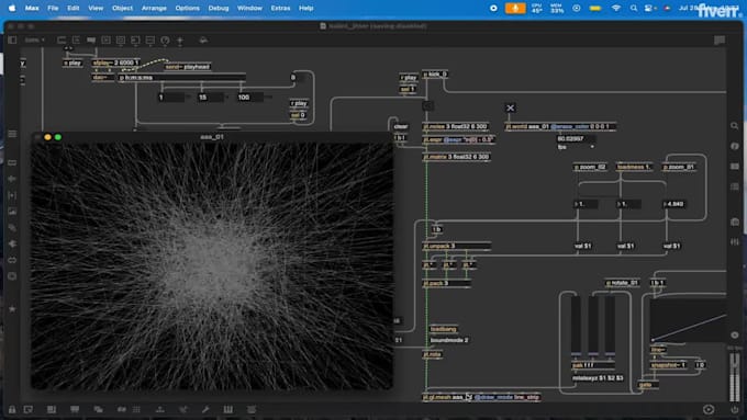 develop your interactive audio visual installation