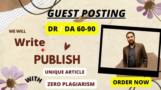 do a guest post, high dr, da, guest post on high authority site