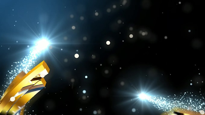 put your logo text in christmas tree intro animation video