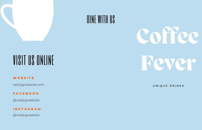 create business cards, stationary, and brochures, pamphlets