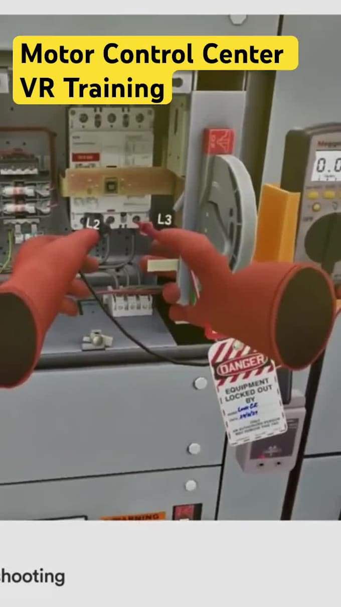 design VR training modules and simulations in unity