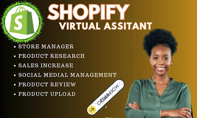 be yours shopify  virtual assistant ecommerce management shopify store manager