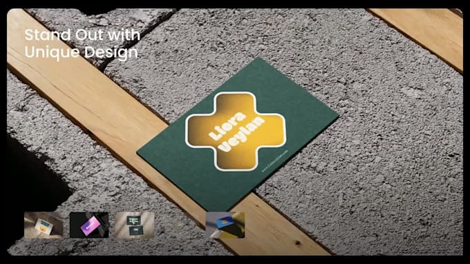 make creative business card design